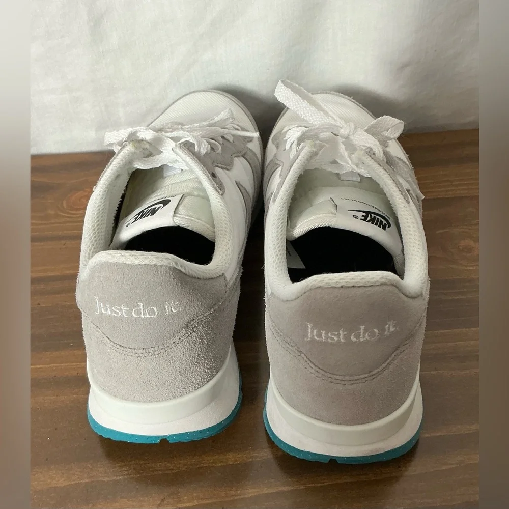 Nike Kids White and Gray Sneakers